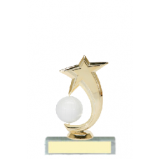 Trophies - #A-Style Volleyball Shooting Star Spinner